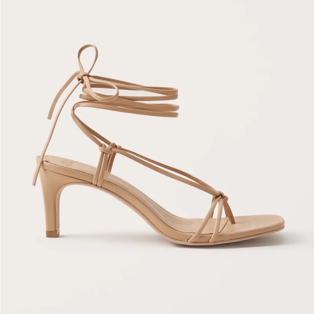 Abercrombie & Fitch Women's Strappy Heel Sandals